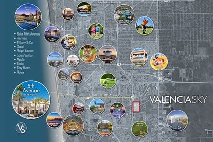 Valencia Sky Naples Location