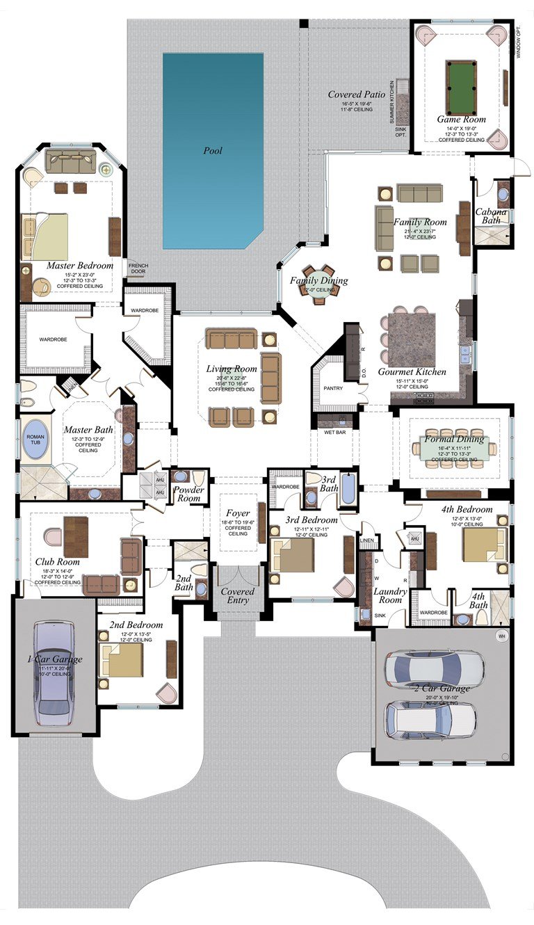 the-belvedere-house-plan-features-a-courtyard-for-an-optional-pool-homeplan-courtyard-design