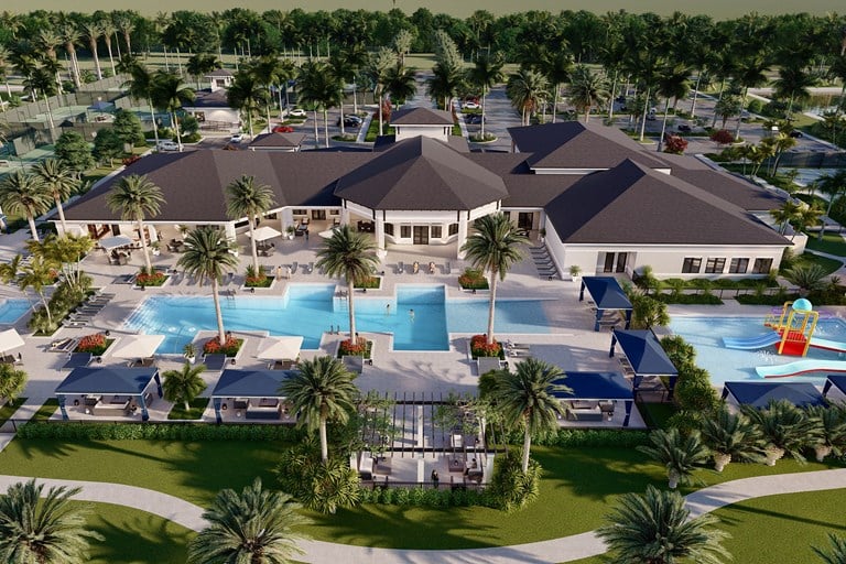 MAGNIFICENT CLUBHOUSE IS UNDERWAY | Florida Real Estate - GL Homes