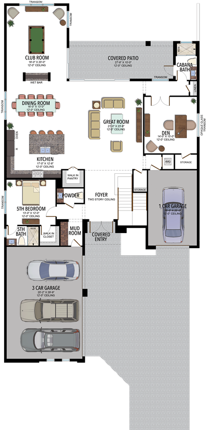 624 Santorini 1st Fl Floorplan