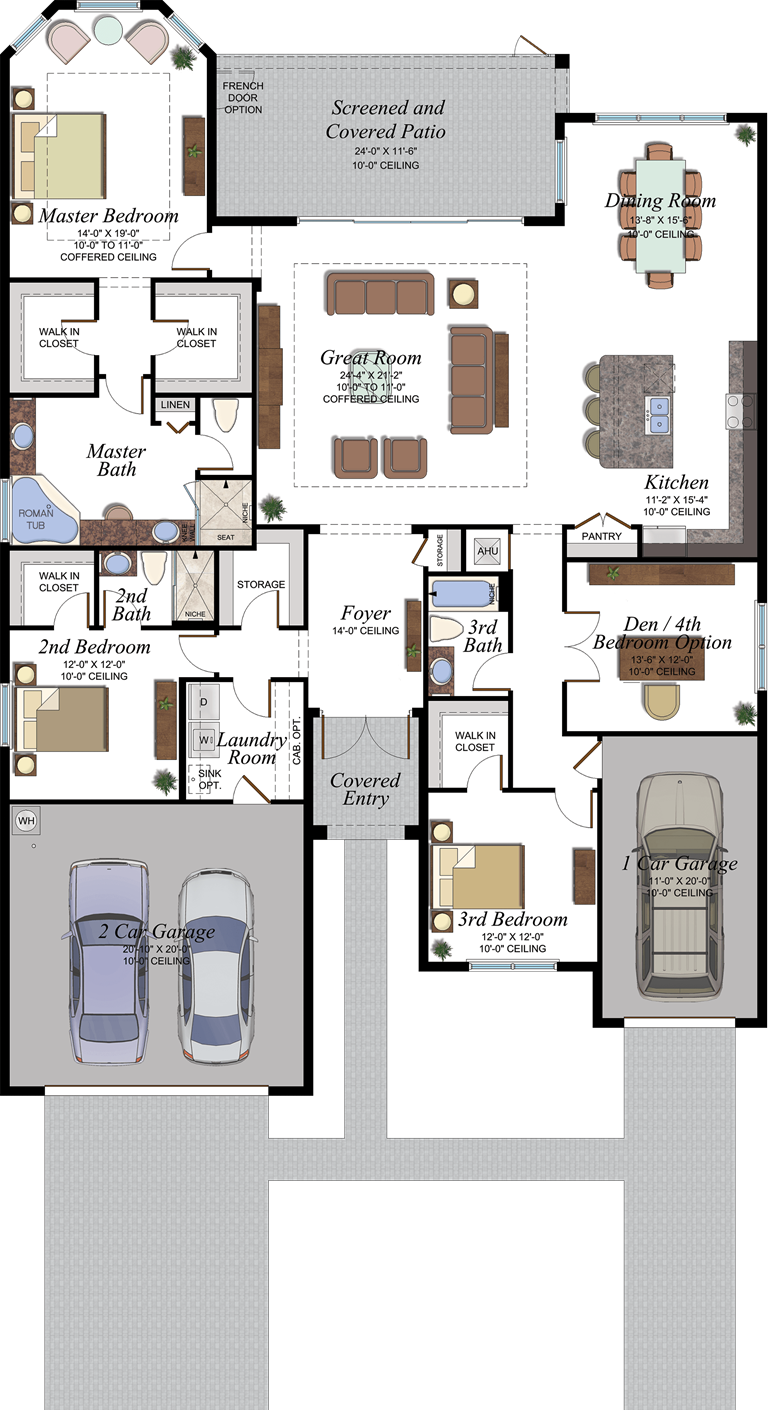 Bellagio Plan | Florida Real Estate - GL Homes