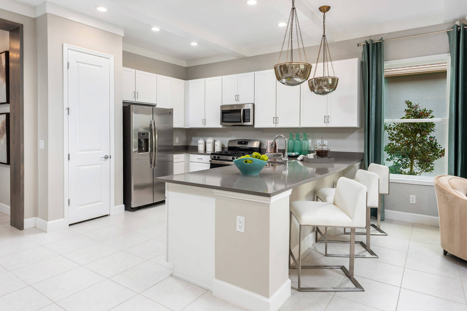 Tribeca Plan Florida Real Estate GL Homes   Tribeca Kitchen 