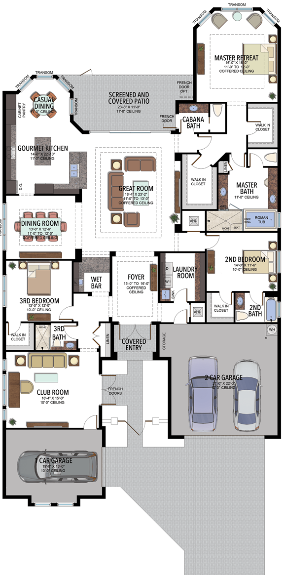 Carlyle Plan - Valencia Grand | Florida Real Estate - GL Homes