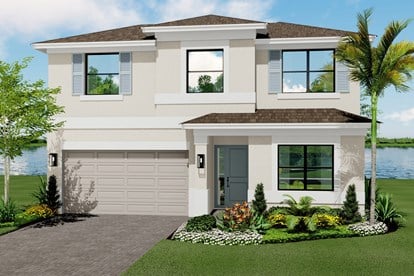 Catalina Front Elevation Rendering