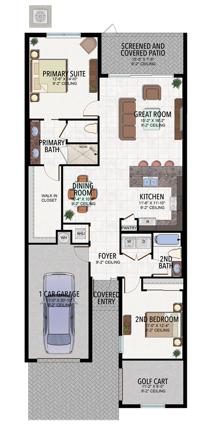 Areca Floorplan