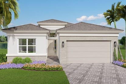 Luna Front Elevation Rendering