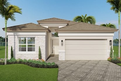 Skyline Front Elevation Rendering