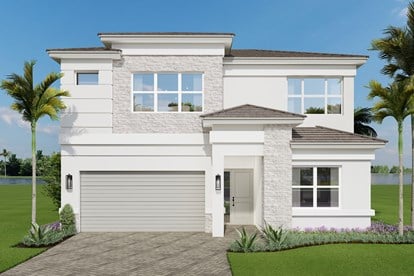 Solstice Front Elevation Rendering